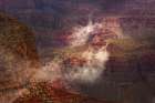 Morning mist, Grand Canyon National Park, Arizona Art Print